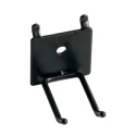 SAM Screw Hook, 32 mm Length, 32 mm Width, Screw Fixing, Black Finish 920C2