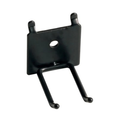 SAM Screw Hook, 32 mm Length, 32 mm Width, Screw Fixing, Black Finish 920C2