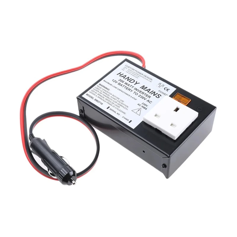 Custom Power Design Surface 200W Power Inverter, 11V, 15 V Input, 230V AC Output SM2710