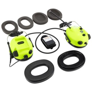 3M WS LiteCom Pro III Helmet Attachment Listen & Speak Ear Shells, 32 dB, Blue 7100153479