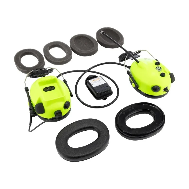 3M WS LiteCom Pro III Helmet Attachment Listen & Speak Ear Shells, 32 dB, Blue 7100153479