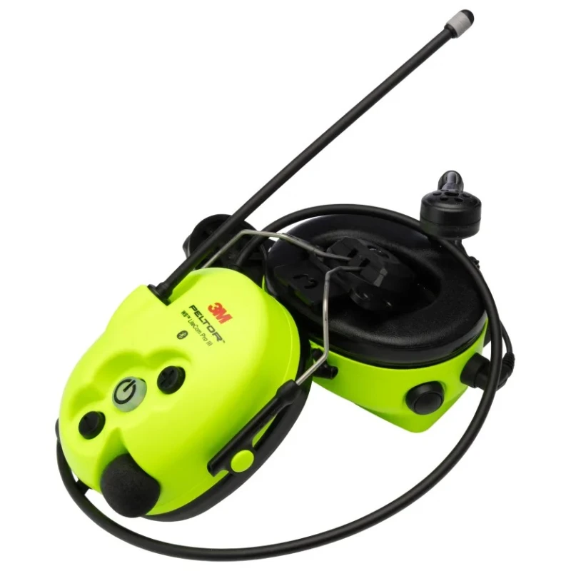 3M WS LiteCom Pro III Helmet Attachment Listen & Speak Ear Shells, 32 dB, Blue 7100153479