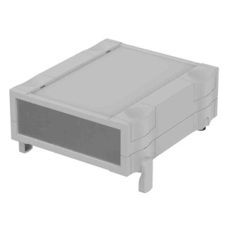 Bopla Light Grey ABS Desktop Enclosure 240.7 mm x 196.9 mm x 80.4 mm 68520120.MT1 BO 52012