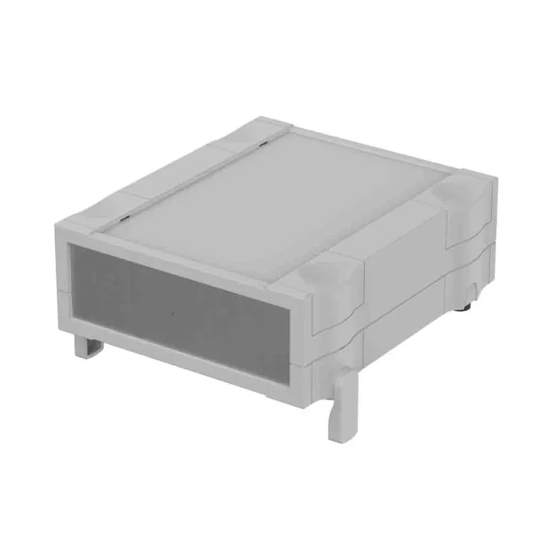 Bopla Light Grey ABS Desktop Enclosure 240.7 mm x 196.9 mm x 80.4 mm 68520120.MT1 BO 52012
