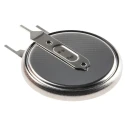 Panasonic Lithium Polycarbon Monofluoride Button Battery BR-2330/GVN, 3 V, 225mAh Capacity, 23 mm Diameter