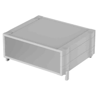 Bopla Light Grey ABS Desktop Enclosure 256.9 mm x 307.3 mm x 65.2 mm 68626090.MT2 BO 62618