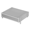 Bopla Light Grey ABS Desktop Enclosure 307.4 mm Length 256.9 mm Width 65.2 mm Height 68626090.MT1 BO 62609
