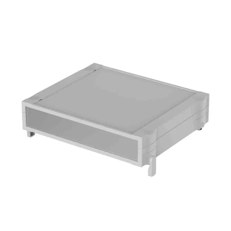 Bopla Light Grey ABS Desktop Enclosure 307.4 mm Length 256.9 mm Width 65.2 mm Height 68626090.MT1 BO 62609