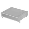 Bopla Light Grey ABS Desktop Enclosure 307.4 mm Length 256.9 mm Width 65.2 mm Height 68626090.MT1 BO 62609