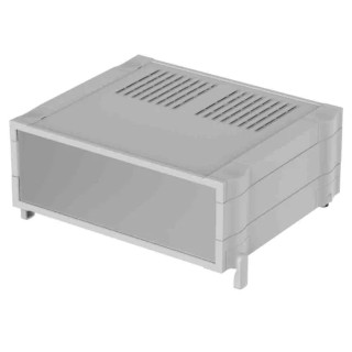 Bopla Light Grey ABS Desktop Enclosure 256.9 mm x 307.3 mm x 65.2 mm 68626091.MT2 BO 62618 L