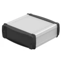 Bopla Aluminium General Purpose Enclosure with Black Lid IP40 42 mm x 120 mm x 100 mm 83246100.HMT1 ELPH 1240-0100