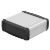 Bopla Aluminium General Purpose Enclosure with Black Lid IP40 42 mm x 120 mm x 100 mm 83246100.HMT1 ELPH 1240-0100