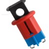 RS PRO Blue, Black, Red Miniature Circuit Breaker Lockout Steel, ABS, Nylon, 7.25 mm Shackle Diameter 221-5278