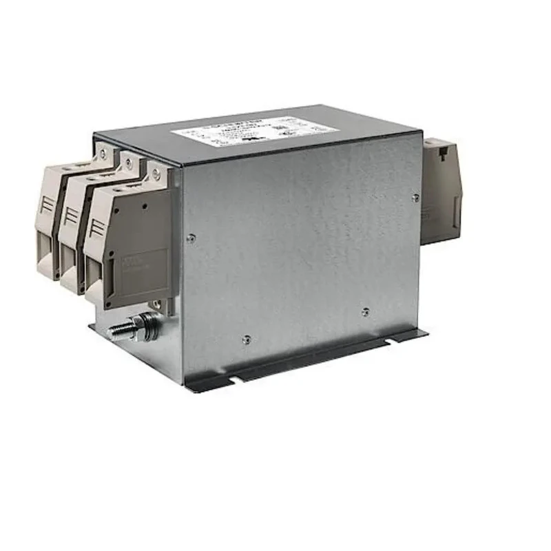 Schurter Chassis Mount Power Line Filter 3 Phase 36A 760V AC 60Hz 3-123-490