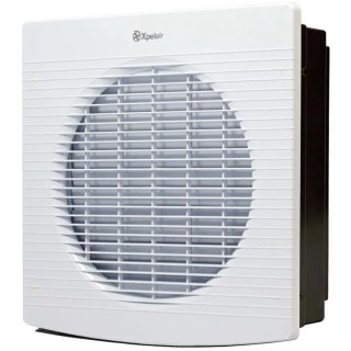 Xpelair WX12 Wall Mount Extractor Fan 230V AC 90W Power 1060 m³/h Airflow 53.5 dBA Noise, Duct Size 315 mm 90011AW