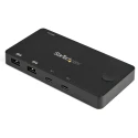 StarTech.com 2 Port 1 Displays USB HDMI KVM Switch HDMI 3840 x 2160 pixel Maximum Resolution SV211HDUC