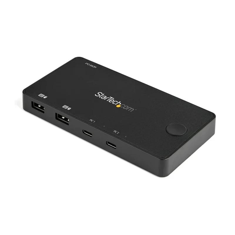 StarTech.com 2 Port 1 Displays USB HDMI KVM Switch HDMI 3840 x 2160 pixel Maximum Resolution SV211HDUC