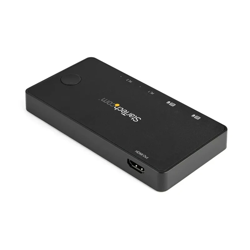 StarTech.com 2 Port 1 Displays USB HDMI KVM Switch HDMI 3840 x 2160 pixel Maximum Resolution SV211HDUC