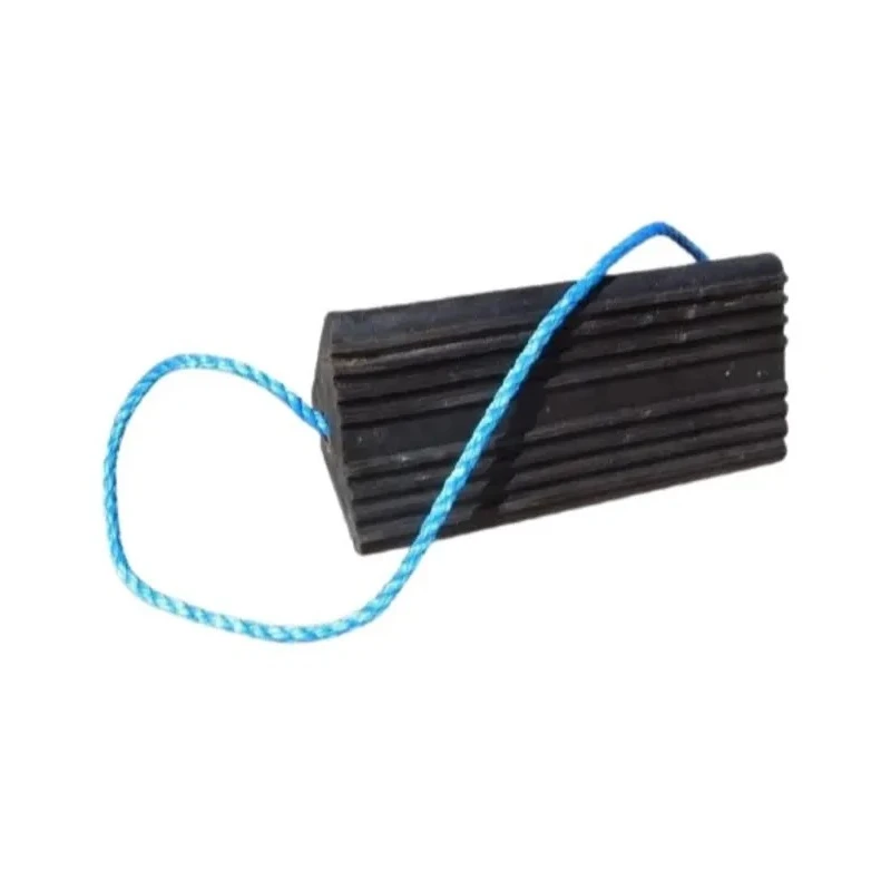RS PRO Rubber Wheel Chock 333 mm x 155 mm x 170 mm 221-7853