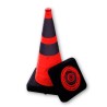 RS PRO Weighted Orange 700 mm Fabric Traffic Cone 221-7860