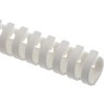 RS PRO White Flexible Slot Cable Trunking W20mm x D20 mm x L500 mm Polypropylene W20mm