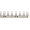 RS PRO White Flexible Slot Cable Trunking W20mm x D20 mm x L500 mm Polypropylene W20mm