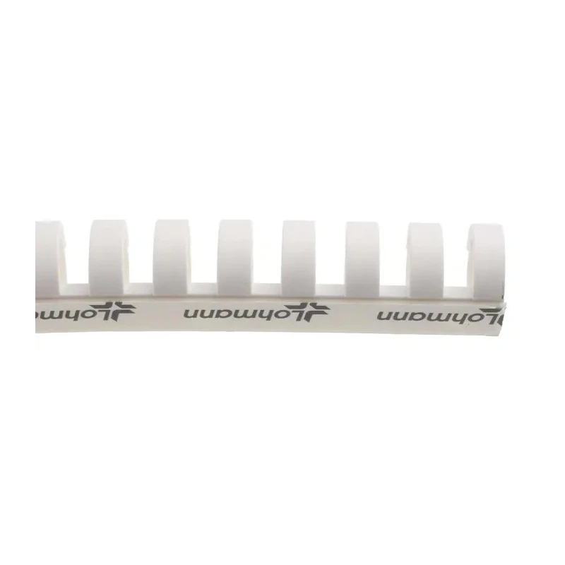 RS PRO White Flexible Slot Cable Trunking W20mm x D20 mm x L500 mm Polypropylene W20mm
