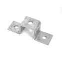RS PRO Hot Dipped Galvanised U Shape Bracket 5 Hole 14 mm Fixing Holes 135 mm Length 40 mm Width 221-6344