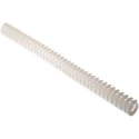 RS PRO White Flexible Slot Cable Trunking W30mm x D30mm x L500mm Polypropylene W30mm