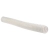 RS PRO White Flexible Slot Cable Trunking W40mm x D40mm x L500mm Polypropylene W40mm