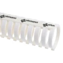 RS PRO White Flexible Slot Cable Trunking W40mm x D40mm x L500mm Polypropylene W40mm