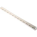 RS PRO White Flexible Slot Cable Trunking W30mm x D30mm x L500mm Polypropylene W30mm