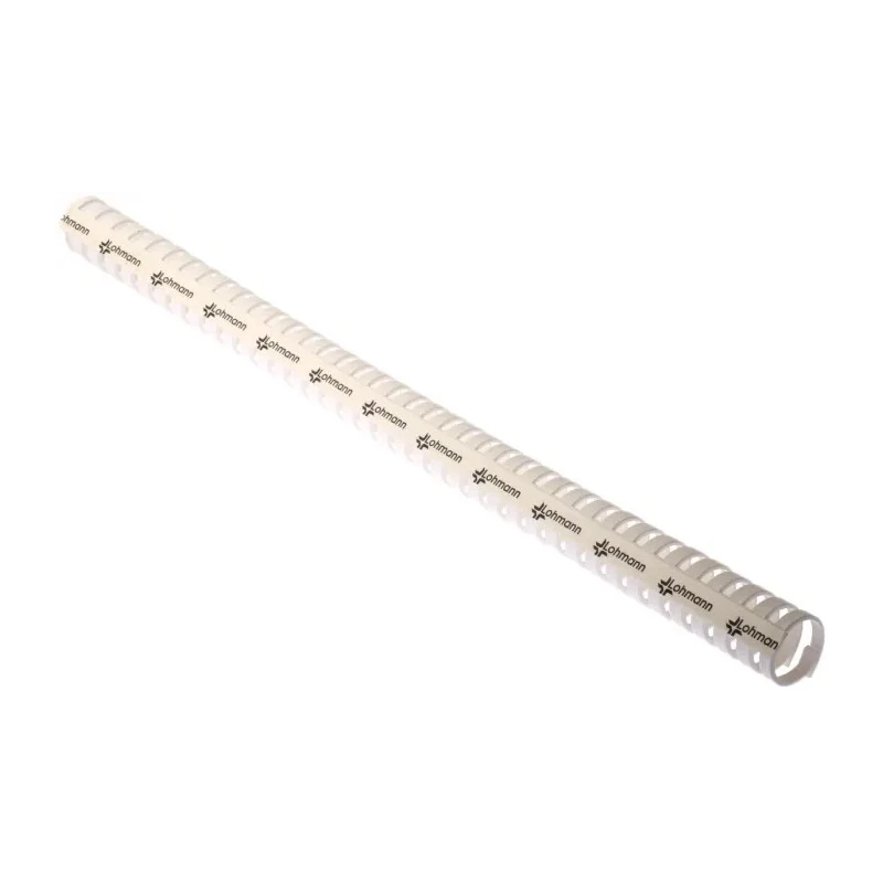RS PRO White Flexible Slot Cable Trunking W30mm x D30mm x L500mm Polypropylene W30mm