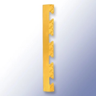 RS PRO Yellow Polyvinyl Chloride Edge Protection Strip Interlocking Anti-Slip Finish 470mm x 470mm x 14mm 221-7924
