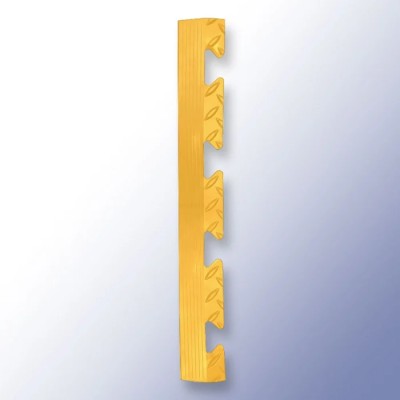 RS PRO Yellow Polyvinyl Chloride Edge Protection Strip Interlocking Anti-Slip Finish 470mm x 470mm x 14mm 221-7924