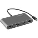 StarTech.com 2 5120 x 2880 pixel Thunderbolt 3 Docking Station with USB 3.0 Ports, DisplayPort, RJ45 Ethernet TB3DKM2DPL