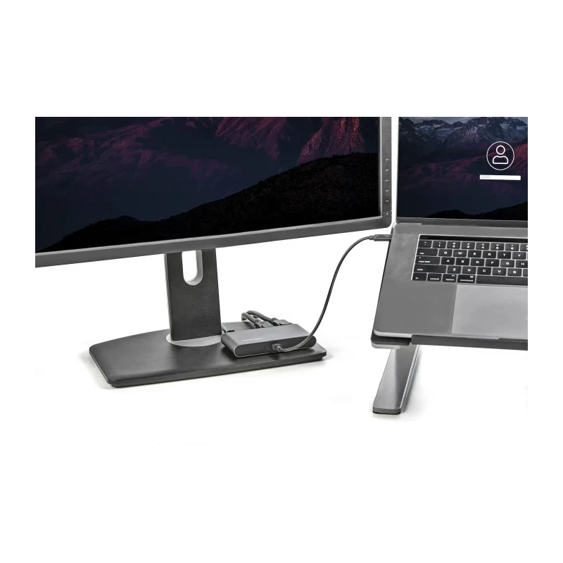 StarTech.com 2 5120 x 2880 pixel Thunderbolt 3 Docking Station with USB 3.0 Ports, DisplayPort, RJ45 Ethernet TB3DKM2DPL