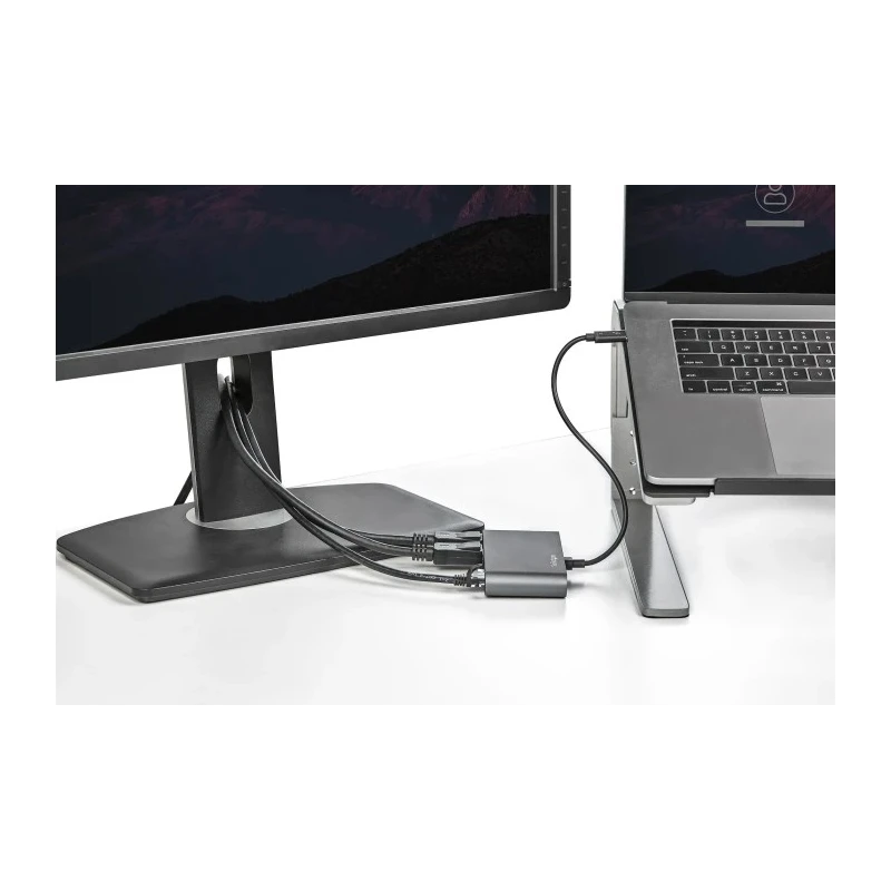 StarTech.com 2 5120 x 2880 pixel Thunderbolt 3 Docking Station with USB 3.0 Ports, DisplayPort, RJ45 Ethernet TB3DKM2DPL