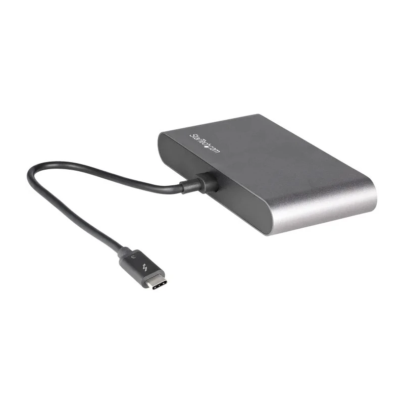 StarTech.com 2 5120 x 2880 pixel Thunderbolt 3 Docking Station with USB 3.0 Ports, DisplayPort, RJ45 Ethernet TB3DKM2DPL
