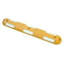 RS PRO Yellow White Rubber D Fender Impact Protector 1m Length 145mm Width 50mm Height 221-7858
