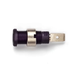 Pomona Black Female Banana Socket Solder Termination Nickel Plated Brass Polyamide 600V 10A 72922-0