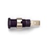 Pomona Black Female Banana Socket Solder Termination Nickel Plated Brass Polyamide 600V 10A 72922-0