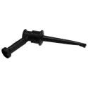 Pomona Black Hook Clip with 3 mm Tip, 60V DC, 5A Current, 4.2 mm Probe Socket, 65 mm Length 4723-0