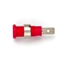 Pomona Red Female Banana Socket Solder Termination 600V 10A Nickel Plating 72922-2