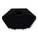 RS PRO Retractable Safety Barrier with 3m Black and Yellow Cloth Tape, Plastic Unplasticised Polyvinyl Chloride 221-7881