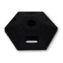 RS PRO Retractable Safety Barrier with 3m Black and Yellow Cloth Tape, Plastic Unplasticised Polyvinyl Chloride 221-7881