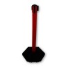 RS PRO Red Retractable Safety Barrier with Red and White Tape, Unplasticised Polyvinyl Chloride, 3m Length, 980mm 221-7882