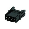 Amphenol Industrial Heavy Duty Power Connector Module 16A 630V Male 6 Contacts Heavy Mate C146 Series C146 10A006 600 15