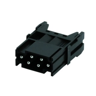 Amphenol Industrial Heavy Duty Power Connector Module 16A 630V Male 6 Contacts Heavy Mate C146 Series C146 10A006 600 15