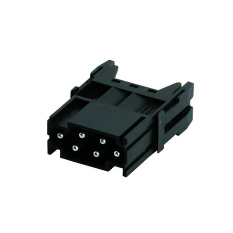 Amphenol Industrial Heavy Duty Power Connector Module 16A 630V Male 6 Contacts Heavy Mate C146 Series C146 10A006 600 15